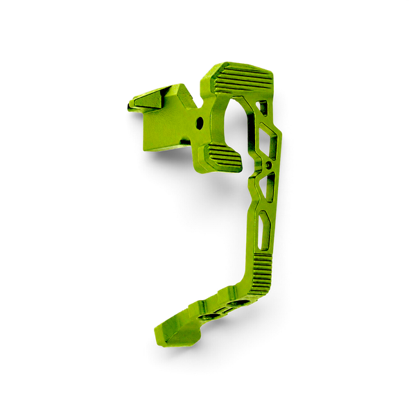 Cerakote Zombie Green Extended Bolt Catch Release Lever