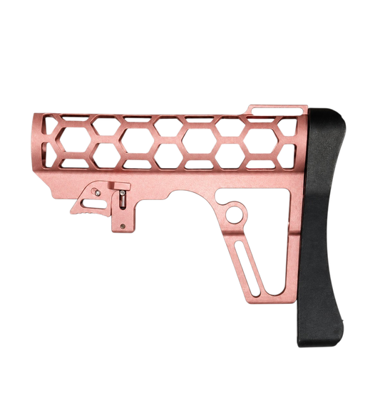 Presma Rose Gold Skeletonized Stabilizing Fin for 6 Position Mil Spec Tubes