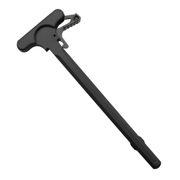 AR-15 Black Tactical Rifle Charging Handle with Oversized Latch