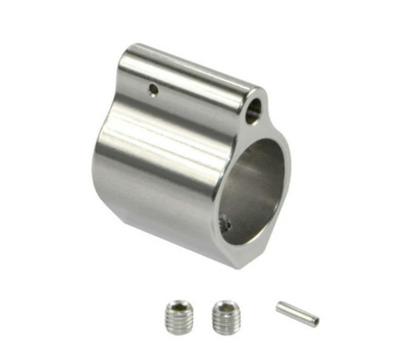 A1Armory AR15 Low Profile Stainless Steel Gas Block gas system part with.750 Set Screw