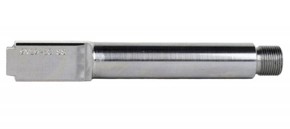 9mm Glock 23 Threaded Stainless Steel Replacement Barrel