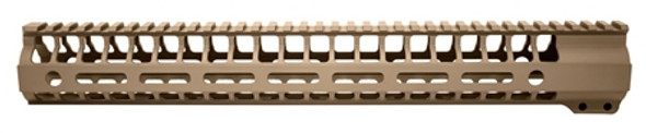 15 Flat Dark Earth M-LOK Free Float Handguard