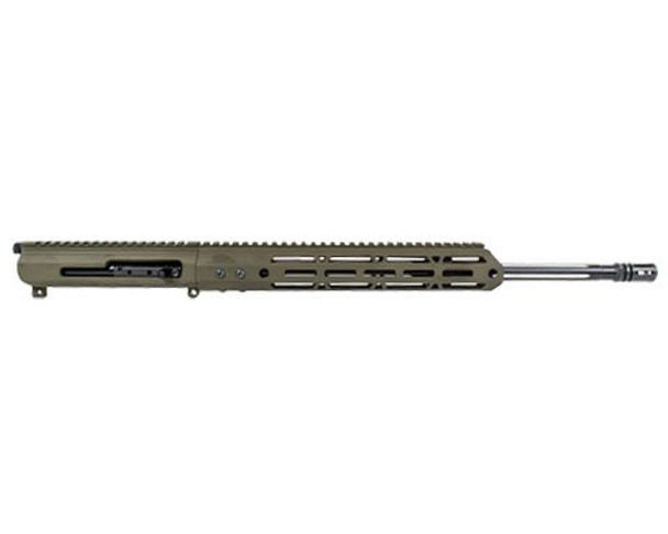 AR15 18 .223 Wylde Olive Drab Green Black Wolf Fluted Side Charging Upper