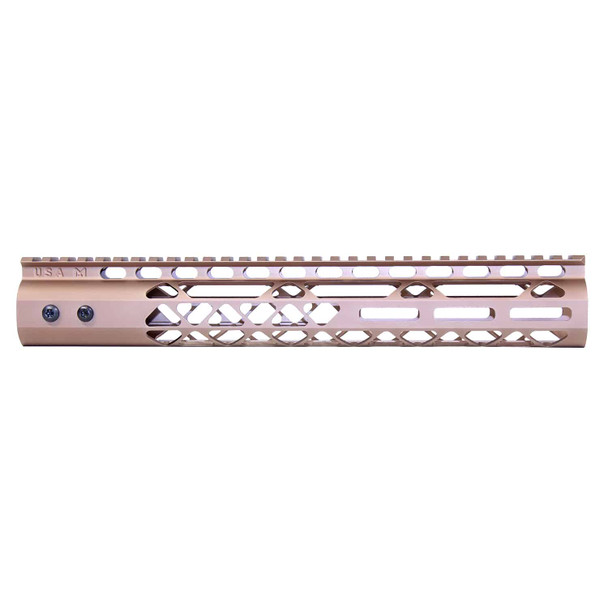 12 Airlite MLOK Free Floating Anodized Bronze Handguard