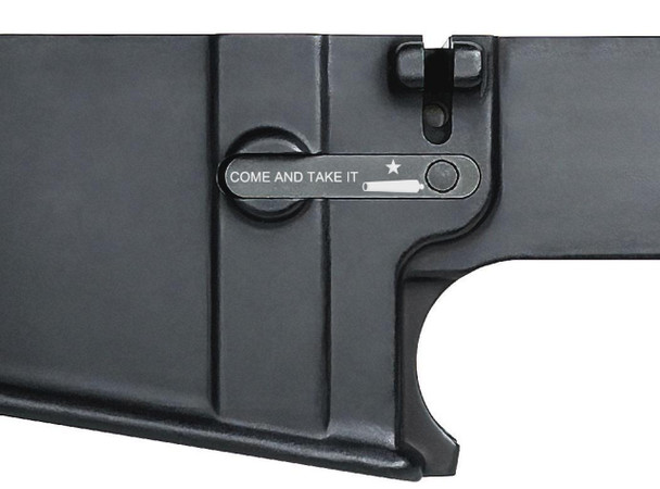 AR15 Engraved Magazine Catch Kit-Come And Take It