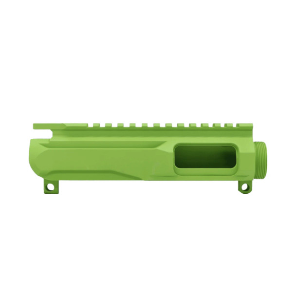 AR15 Zombie Green Slick Side Billet Upper Receiver