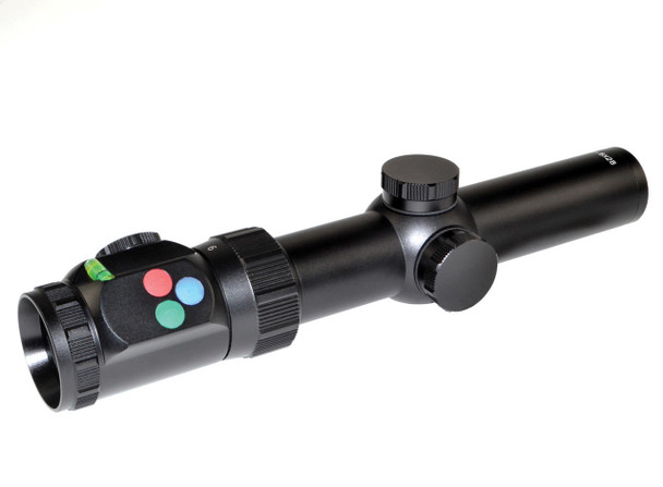 Presma® RXR6 Professional Series 1-6X28 Precision Scope, RGB RXR Glass Reticle