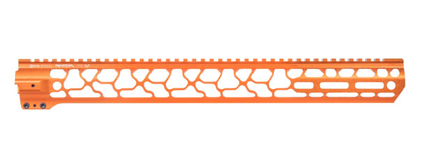 OdinWorks 17.5" Orange Anodized Ragna M-Lok HandGuard