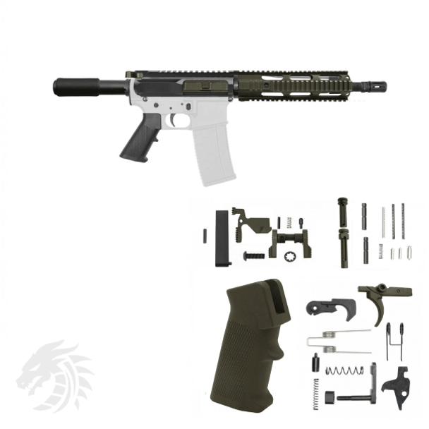 Tiger Rock AR-15 Enhanced Olive Drab Green ODG Pistol Kit