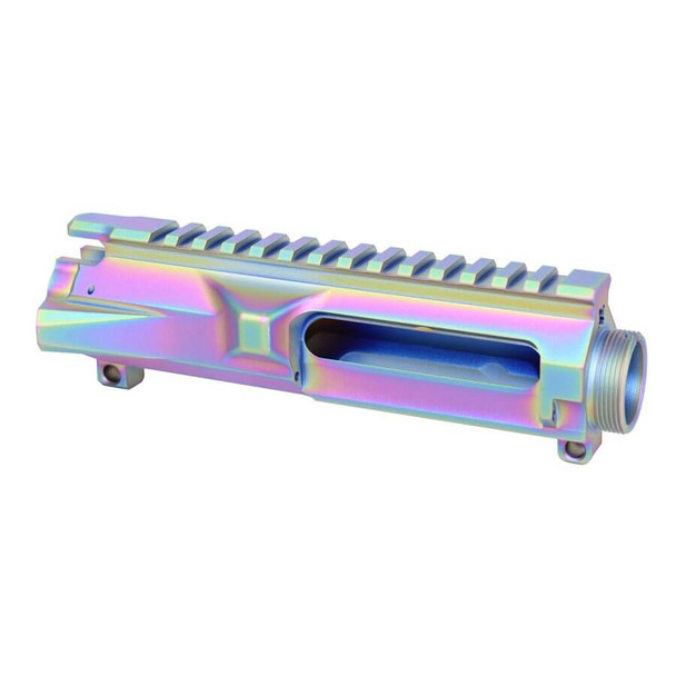 AR-15 Rainbow PVD Coated Chameleon Upper Receiver