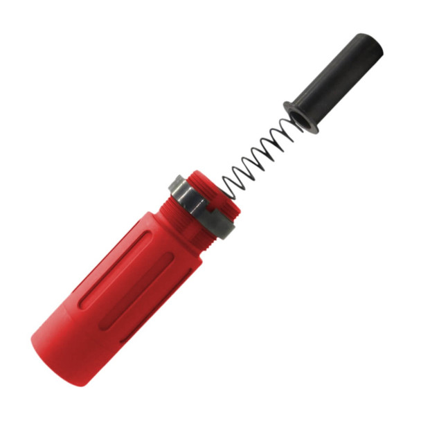 AR-15 Red Complete Compact Buffer Tube 3.5''