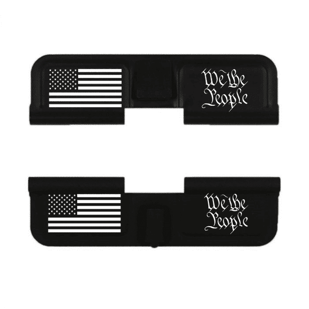 AR-10LR-308 Engraved We The People Dust Cover Complete Assembly