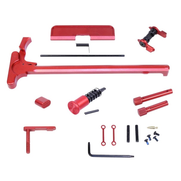 AR .308 Anodized Red Accent Kit