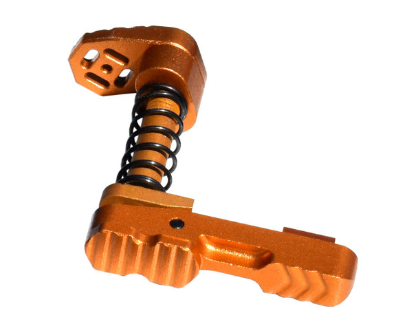 AR-15 Orange Ambidextrous Extended Modular Magazine Release