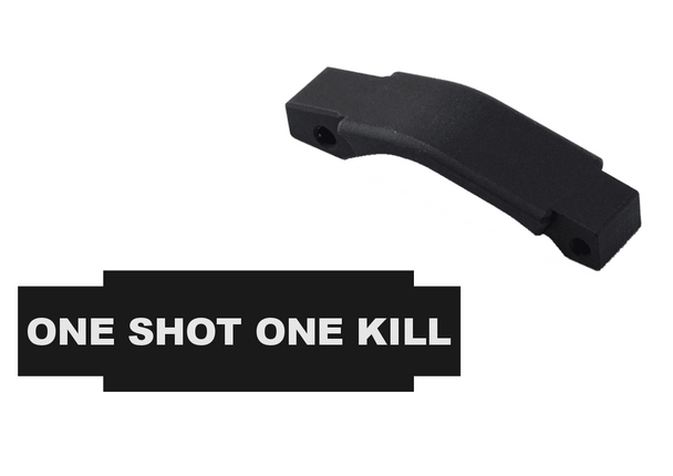 AR-15 One Shot One Kill Engraved Trigger Guard