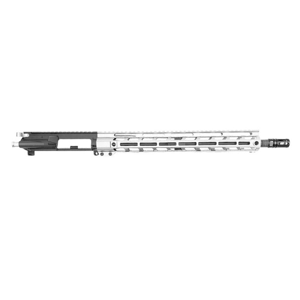 AR-15 5.56 NATO Silver 16 Complete Rifle Upper w BCG