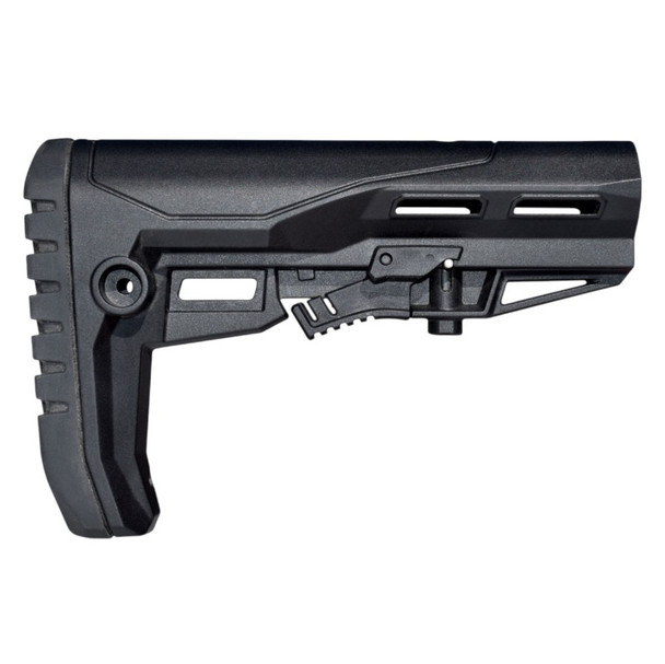 AR-15 Enhanced Stock with Rubberized Recoil Pad