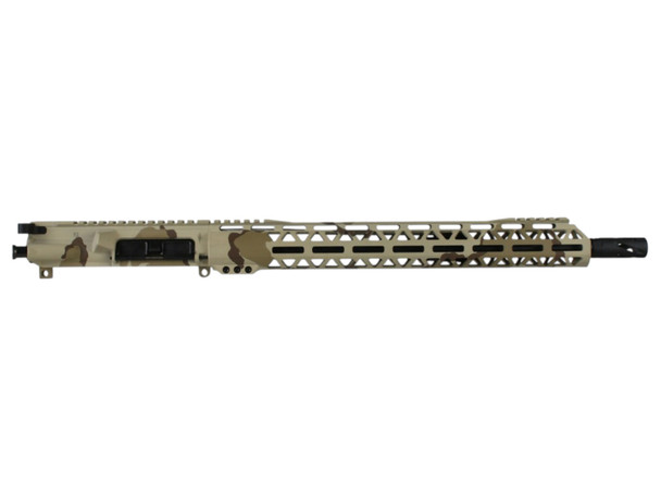 AR-15 16 5.56 NATO Desert Camo Cerakote Complete Upper