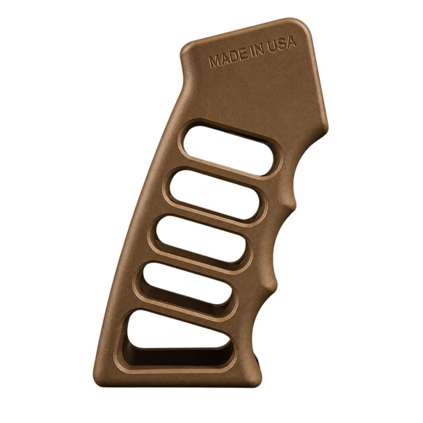 Burnt Bronze Aluminum Ultralight Skeletonized Pistol Grip