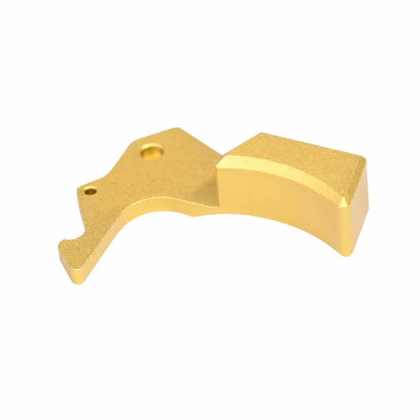 GUNTEC AR15 ERGONOMIC CHARGING HANDLE LATCH-ANODIZED GOLD-WWW.A1ARMORY.COM