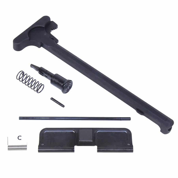 AR15 Mil Spec Upper Parts Kit + Mil-Spec Black Charging Handle