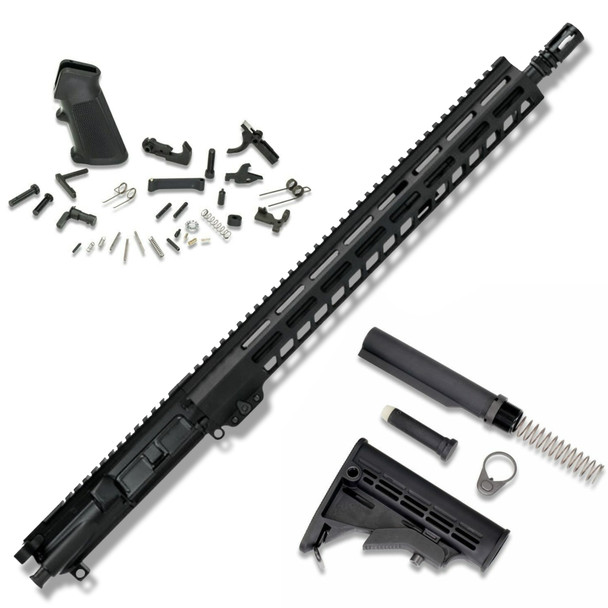 WLA AR15 Standard Rifle Kit—5.56 w 16 Barrel, 15 MLOK —No Receiver