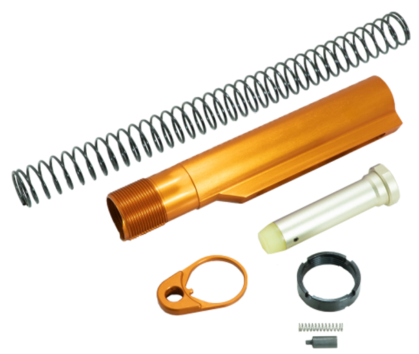 Timber Creek Outdoors AR-15 Orange Anodized Buffer Tube Kit