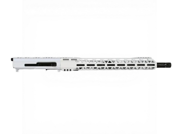 AR-15 5.56 NATO 16" Stormtrooper White Side Charging Complete Upper
