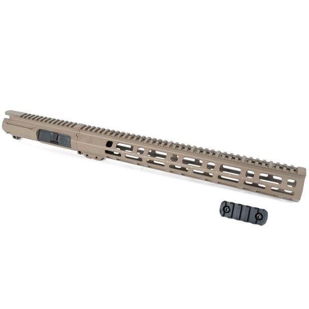 AT3 flat dark earth Upper Receiver and 15 SPEAR Handguard Combo
