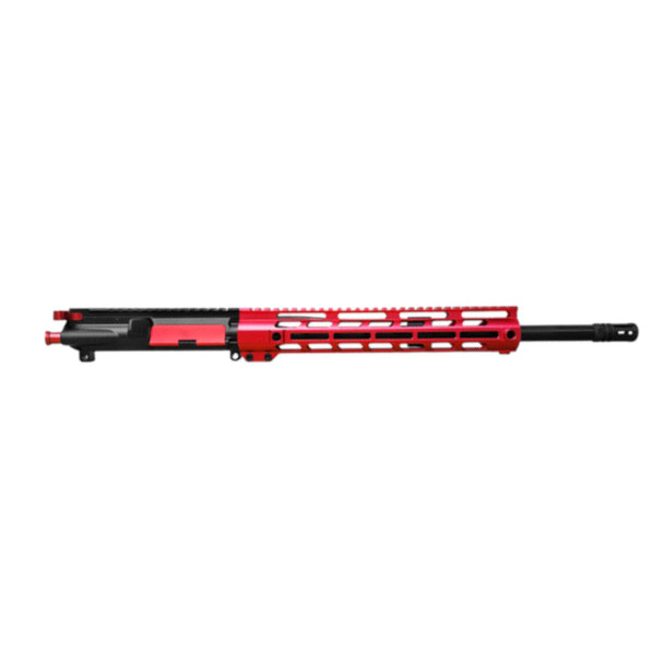 A1Armory Red Anodized 16.5″ 5.56 NATO Complete Upper w BCG