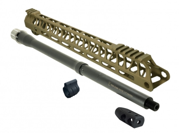 Timber Creek Burnt Bronze Handguard 5.56 Barrel Bundle Kit