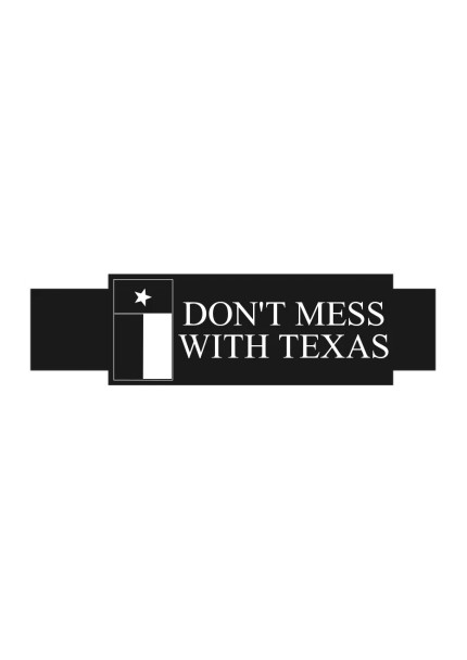 AR15 Don't Mess With Texas Engraved Trigger Guard