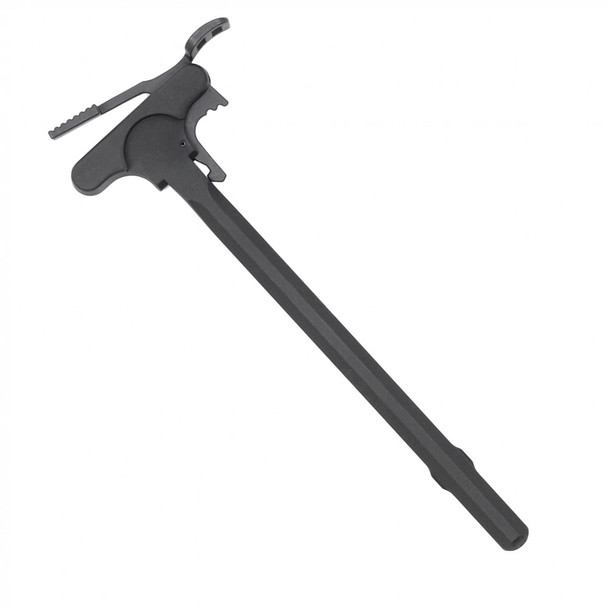 AR-15 Black Mil-Spec Ambidextrous Charging Handle Assembly with Oversized Latch