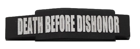 Death Before Dishonor Engraved Trigger Guard