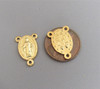 Miraculous Oval Center 1/2" GOLD ~ Lot 3