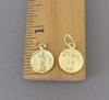Saint MICHAEL Holy Medal SMALL Gold ~ Lot 6