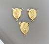 Lady Guadalupe Center OVAL Gold - Lot 3