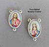 Sacred & Immaculate Heart Center 1" COLOR 2 side LARGE