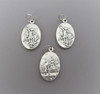 OVAL 1" Holy Medal Saint Michael / Guardian Angel - Lot 3
