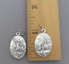 OVAL 1" Holy Medal Saint Michael / Guardian Angel - Lot 3