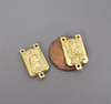 Lady of Fatima Center RECTANGLE Gold ~ Lot 3