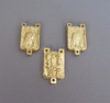 Lady of Fatima Center RECTANGLE Gold ~ Lot 3