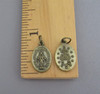 Miraculous Medal Charm SMALL Bronze ~ Lot 6