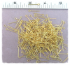 Gold Eye Pins 1.8cm  3/4"  ~ 1oz
