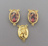 Mary Undoer Untier Knots Center Large GOLD -Lot 3