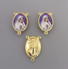 Immaculate Heart Center BLUE Large GOLD -Lot 3