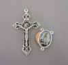 Rosary CENTER & CRUCIFIX & PATER Our Lady of FATIMA 8pc