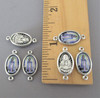 Rosary CENTER & CRUCIFIX & PATER Our Lady of FATIMA 8pc