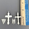 Lot 24 Rosary Crucifixes & Centers