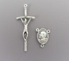 Rosary CENTER & CRUCIFIX Set Pope John Paul II
